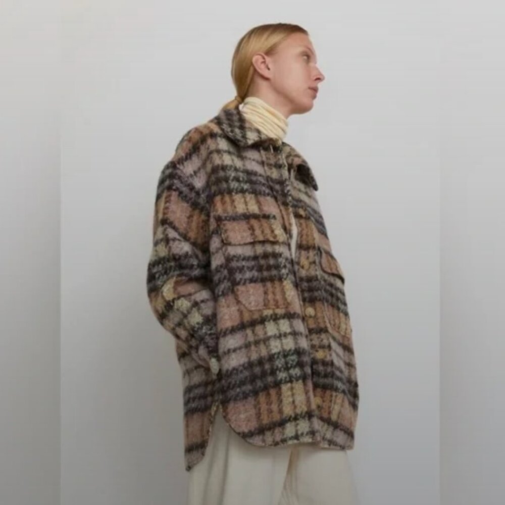 No. 6 Wilson Jacket in Check Plaid - Picture 9 of 9